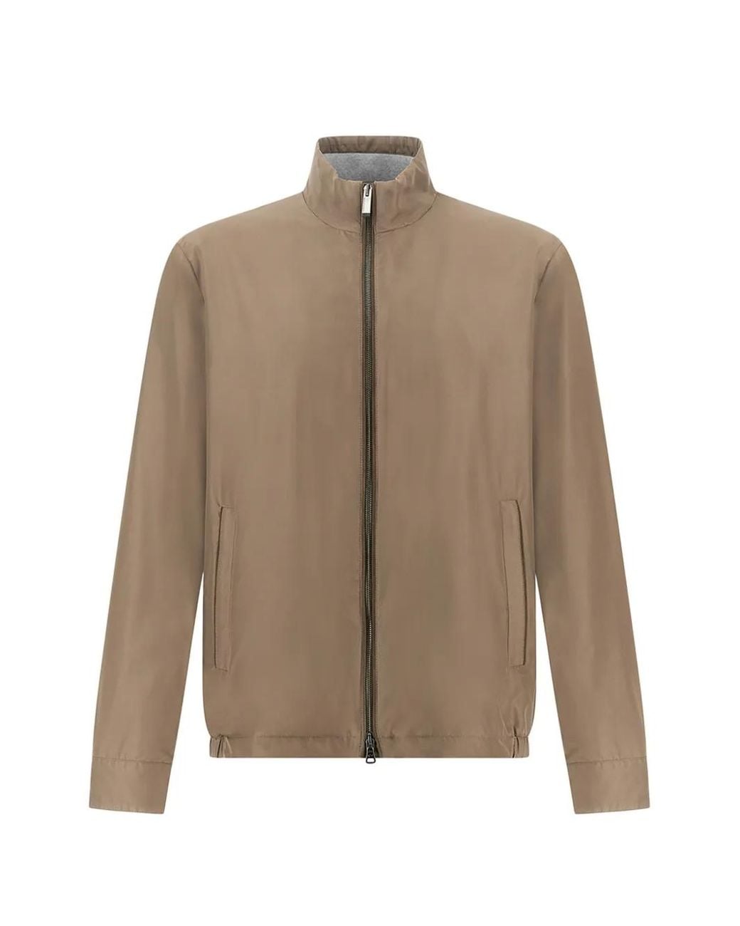 Paul & Shark Brown Zip Jacket for men
