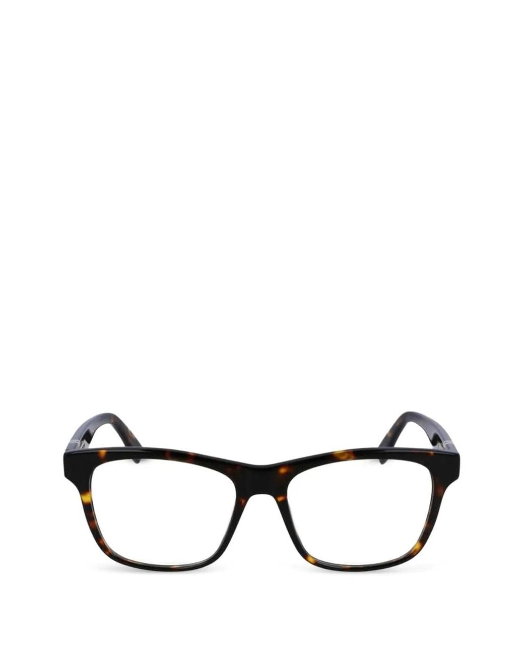 Lacoste Black Brille Mit Eckigem Gestell
