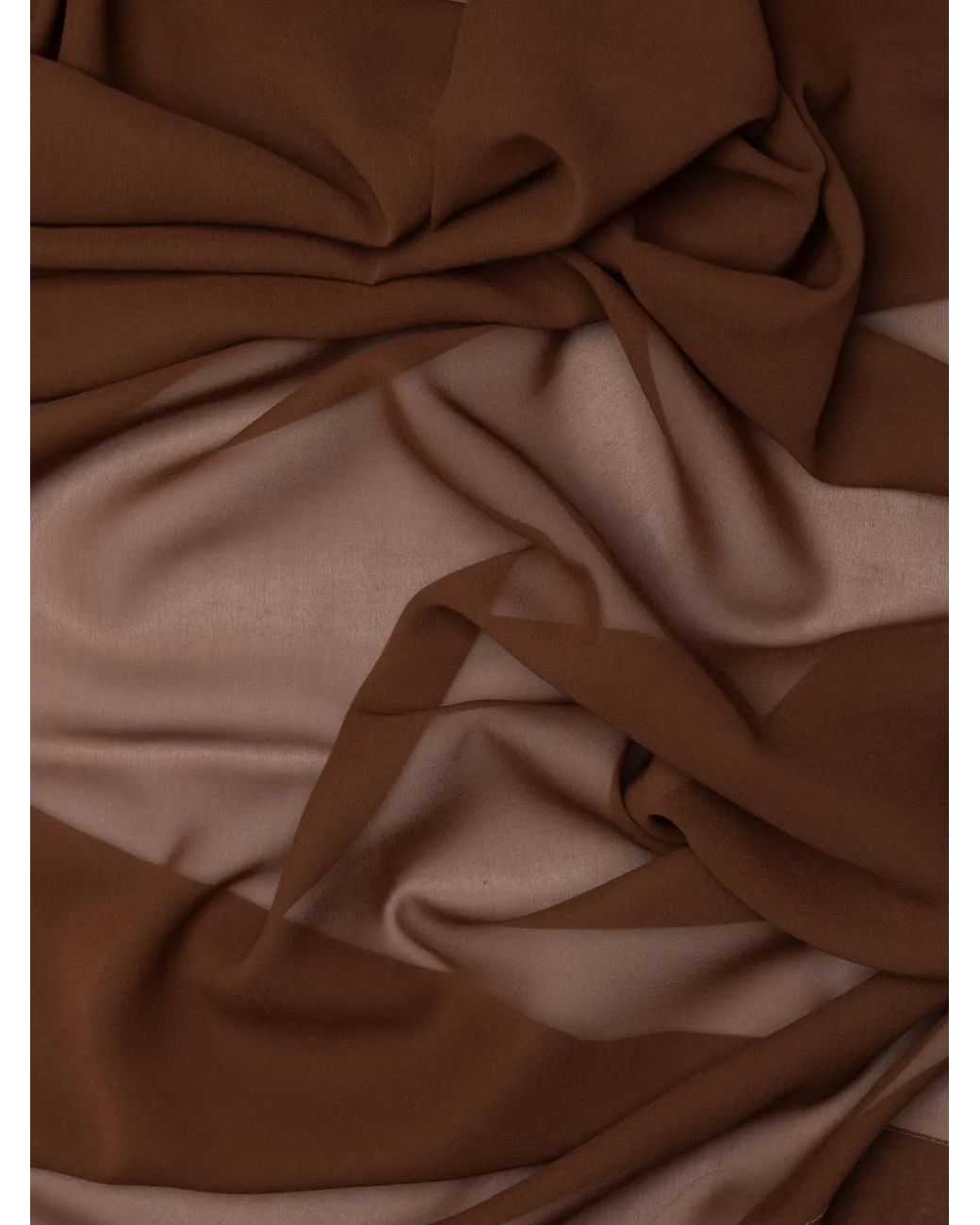 Elizabetta Brown Carmen Silk Scarf