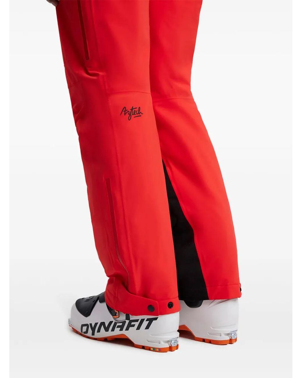 Pantaloni Da Sci Team Aztech di Aztech Mountain in Red da Uomo