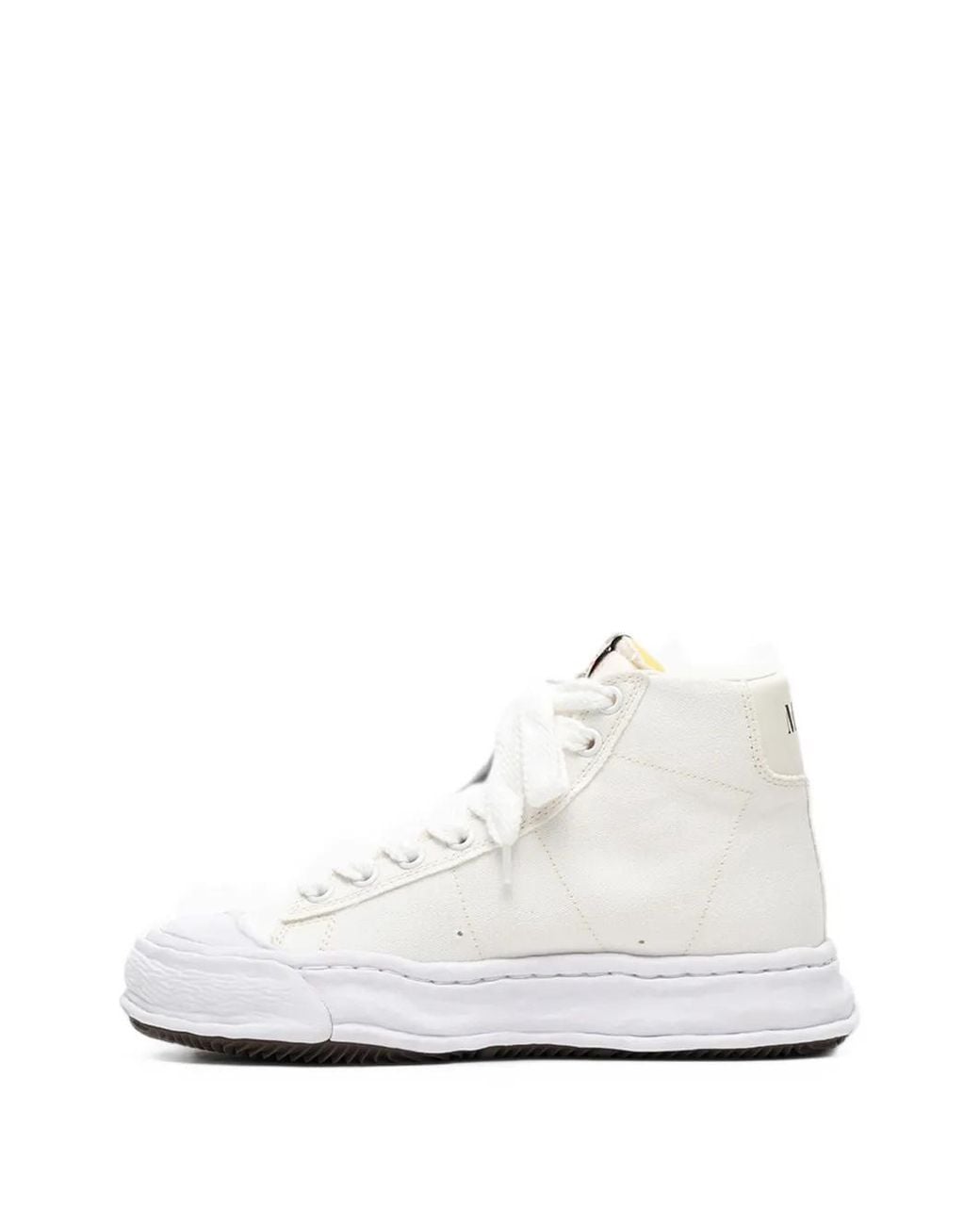 Maison Mihara Yasuhiro White Jackson Og Sole Canvas High-Top Sneakers for men