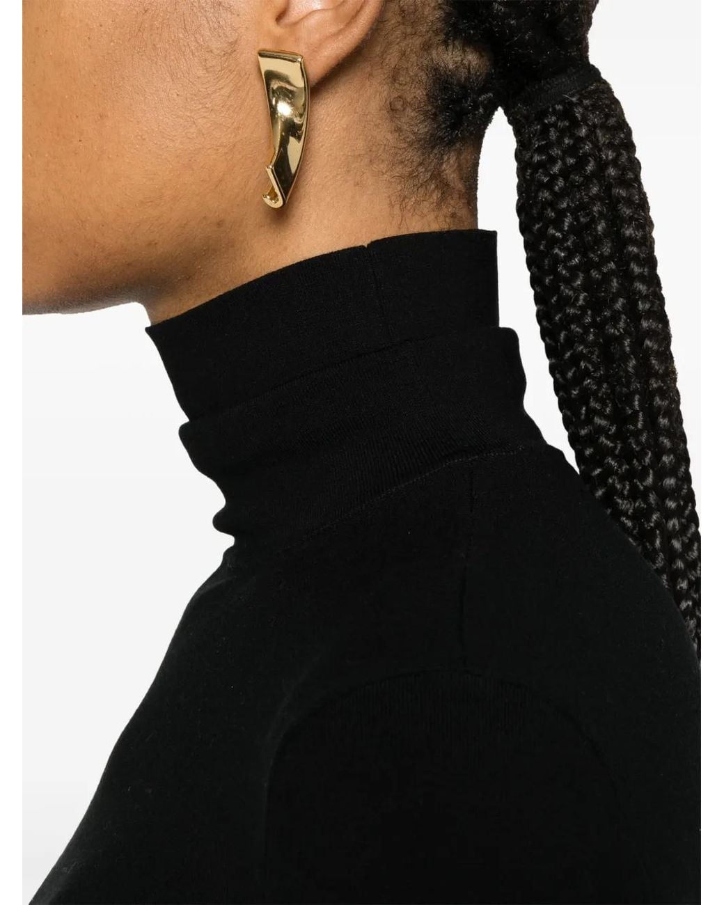 Pull À Col Roulé Joseph en coloris Black