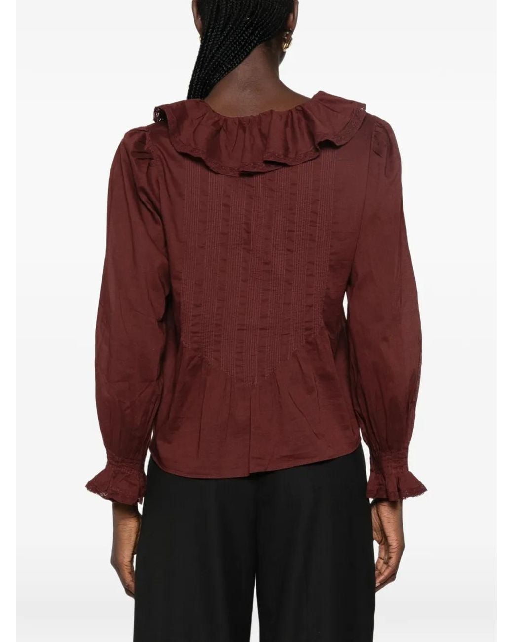 Doen Red Hardy Blouse