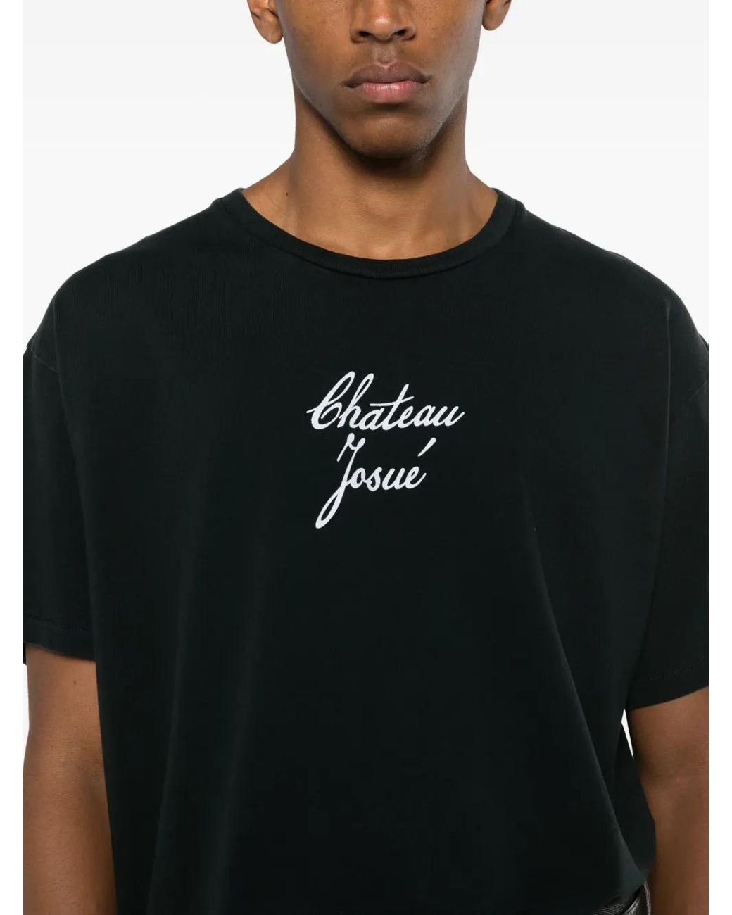 GALLERY DEPT. Black Chateau Script T-Shirt