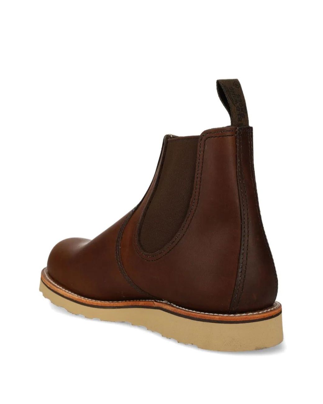 Red Wing Brown Leather Boots for men