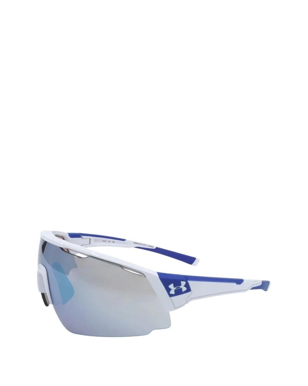 Under Armour Blue Changeup Mirrored Sunglasses for men