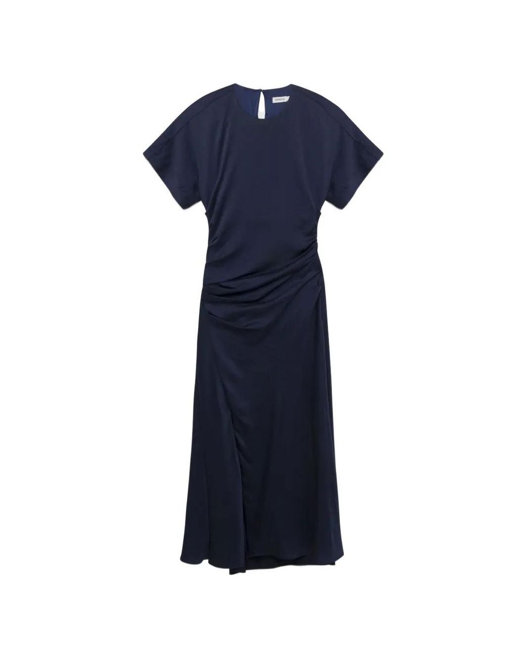 Jonathan Simkhai Blue Split draped dress