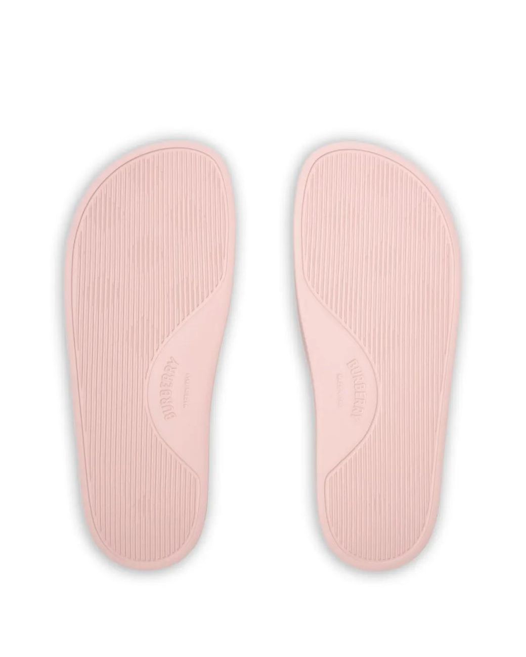 Burberry Pink Logo Slides
