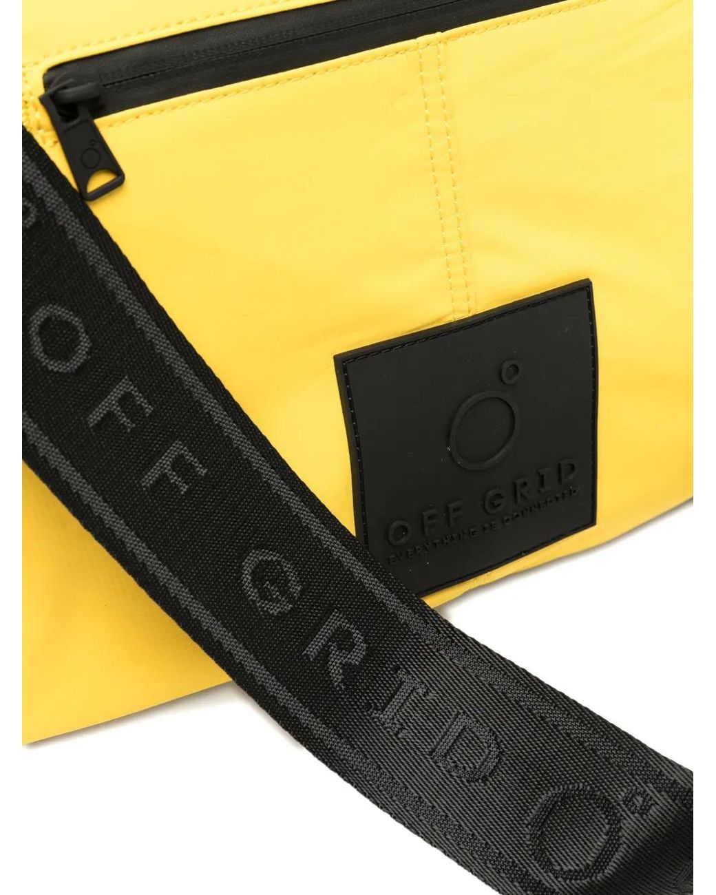 OFF GRID Yellow Messenger Bag