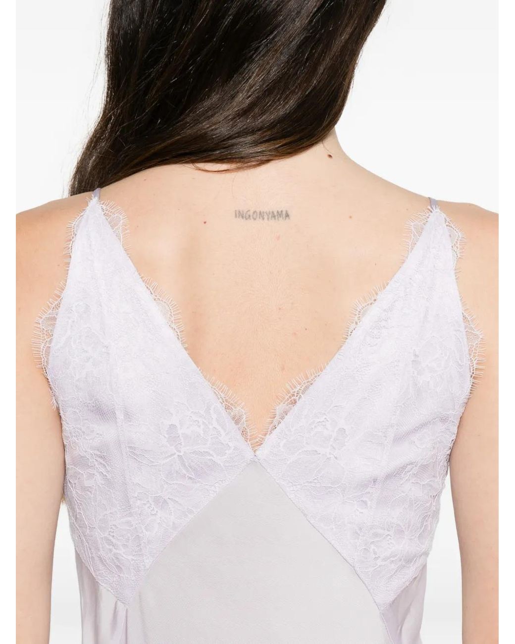 Sandro White Lace Maxi Dress