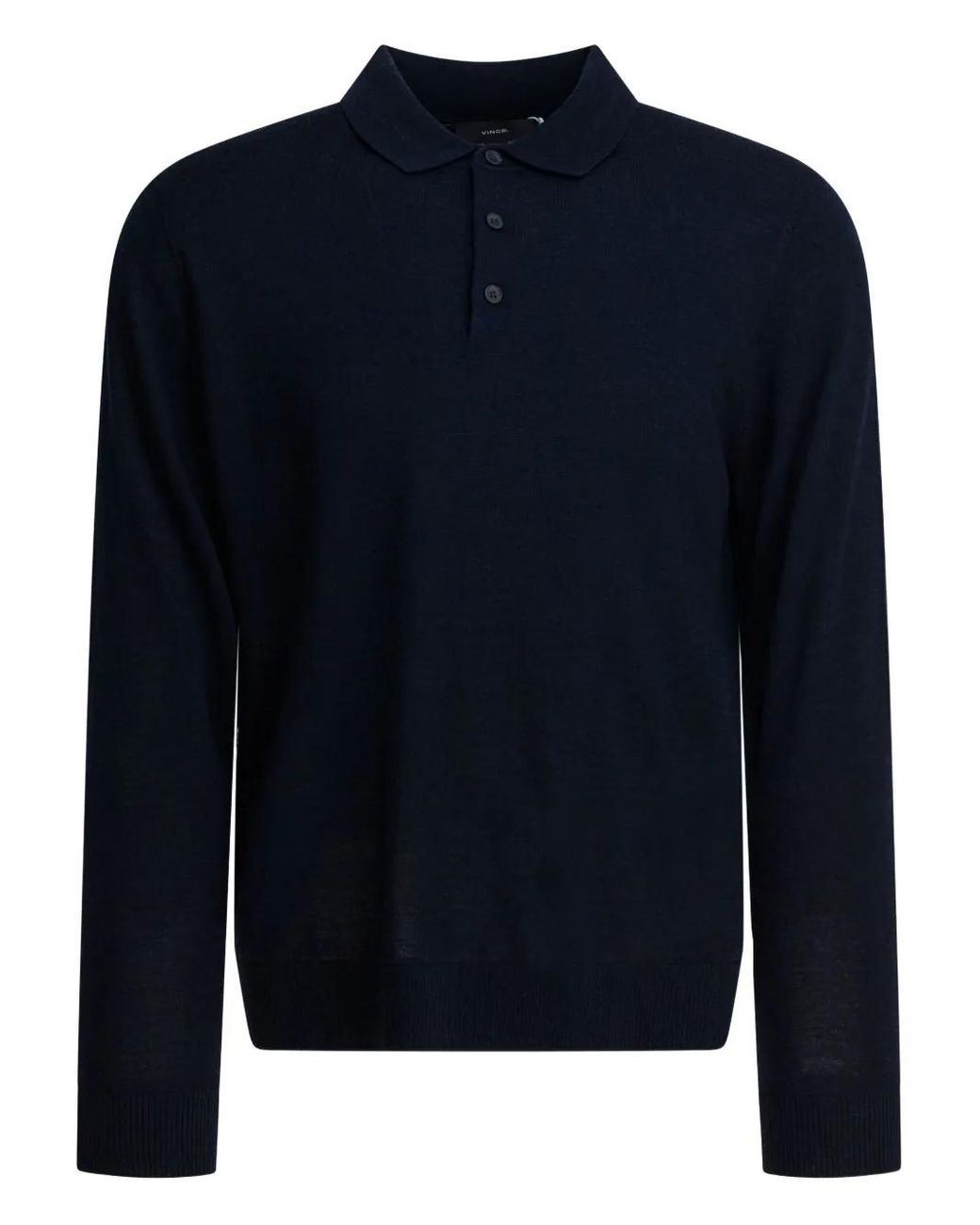 Vince Blue Buttoned Polo Shirt for men