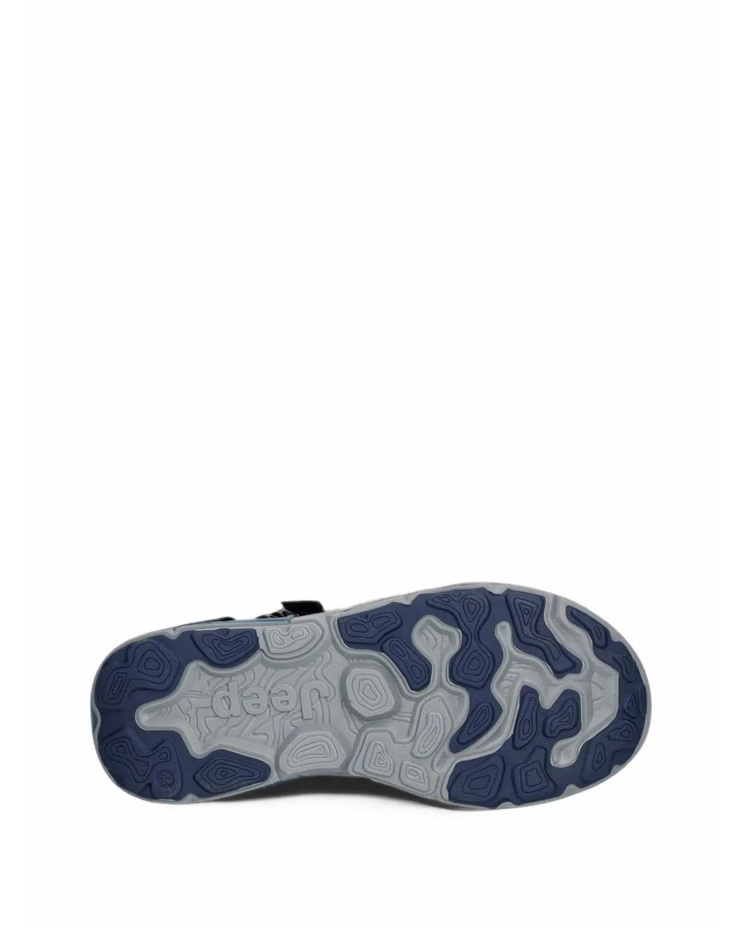 Jeep Blue Sandales Plates Groove À Attache Scratch for men