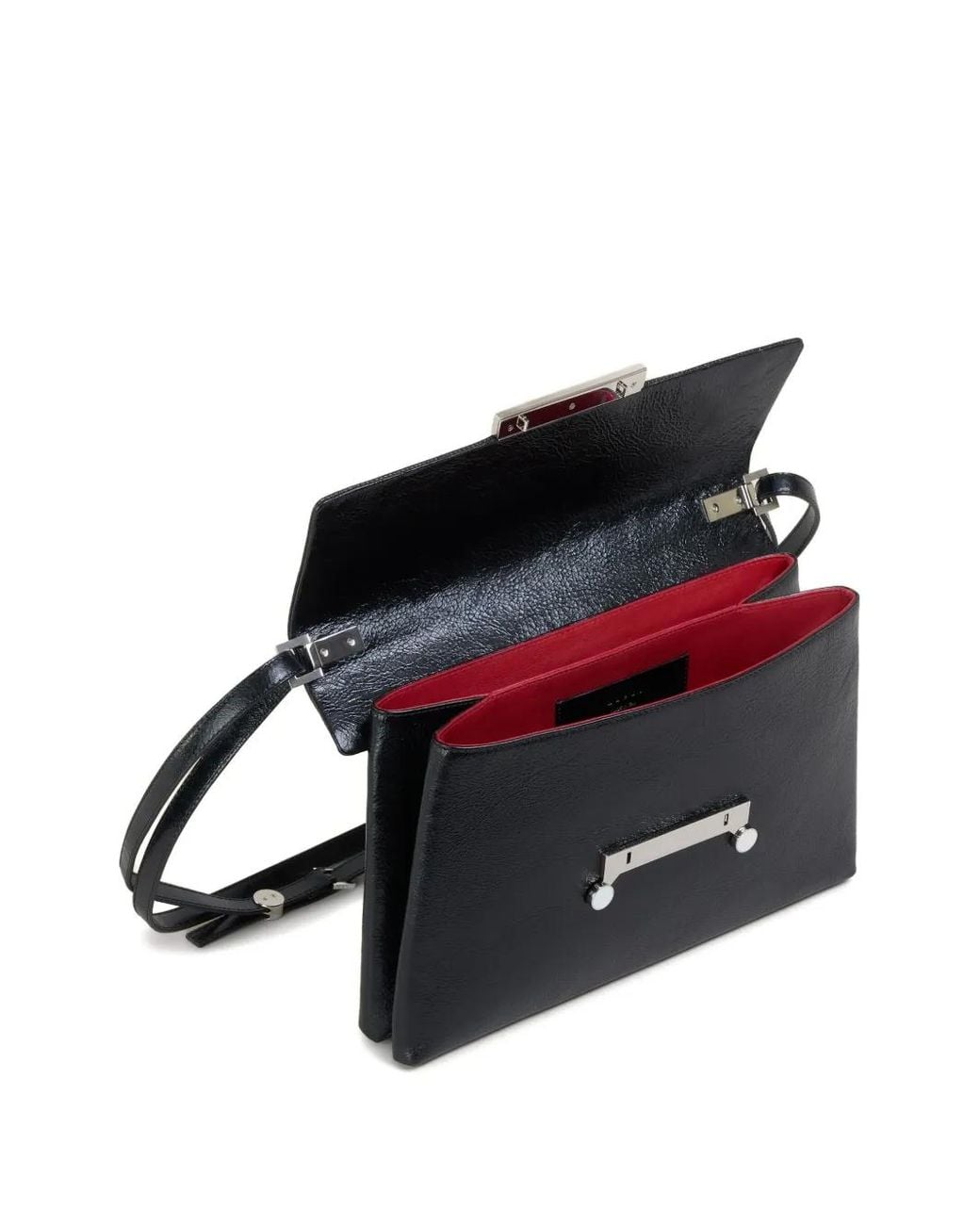 Sac Envelope Médium Marni en coloris Black