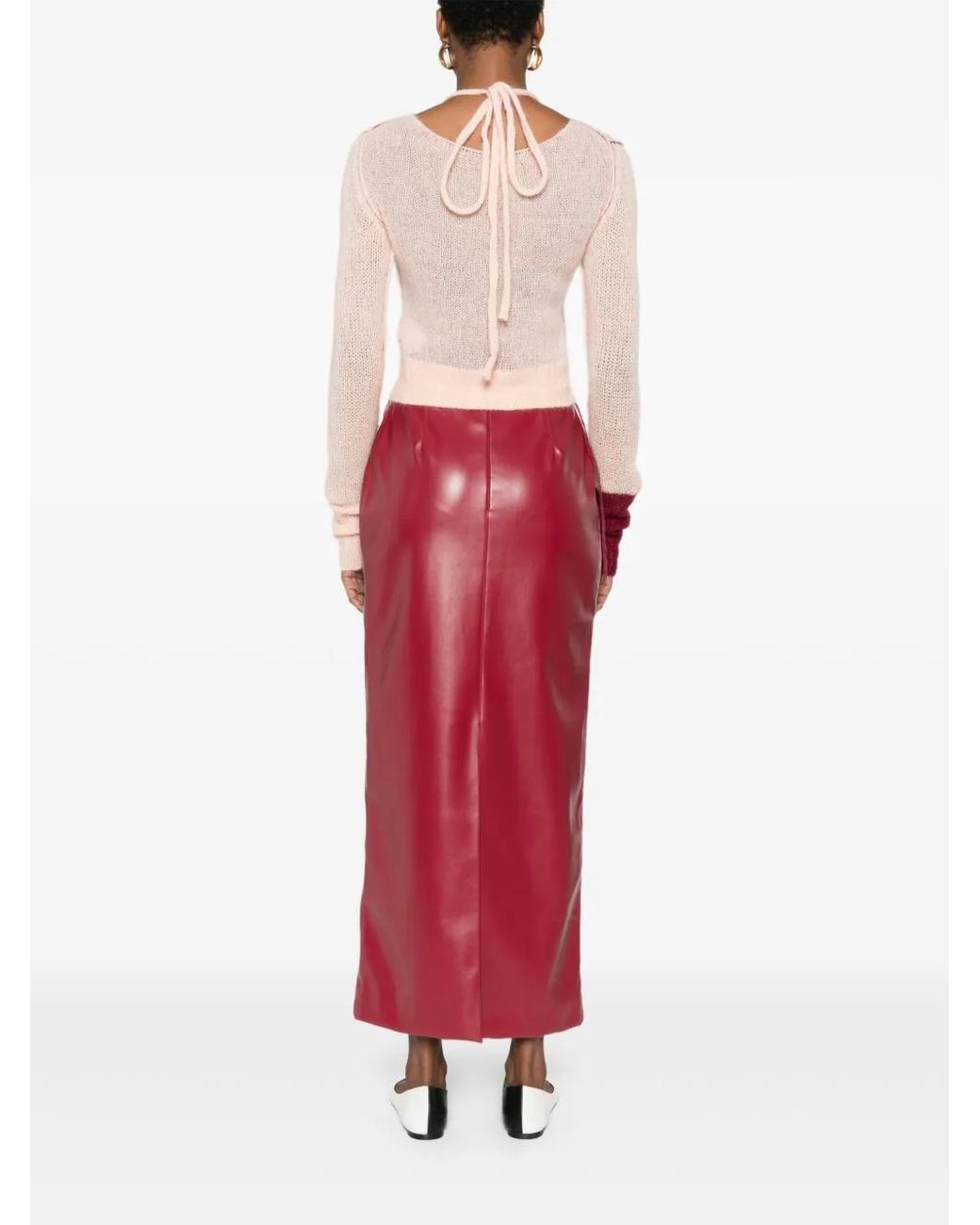 Erdem Pink Pullover mit Blumenstickerei