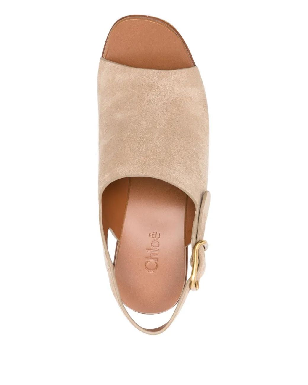 Wedges Chloé en coloris Brown