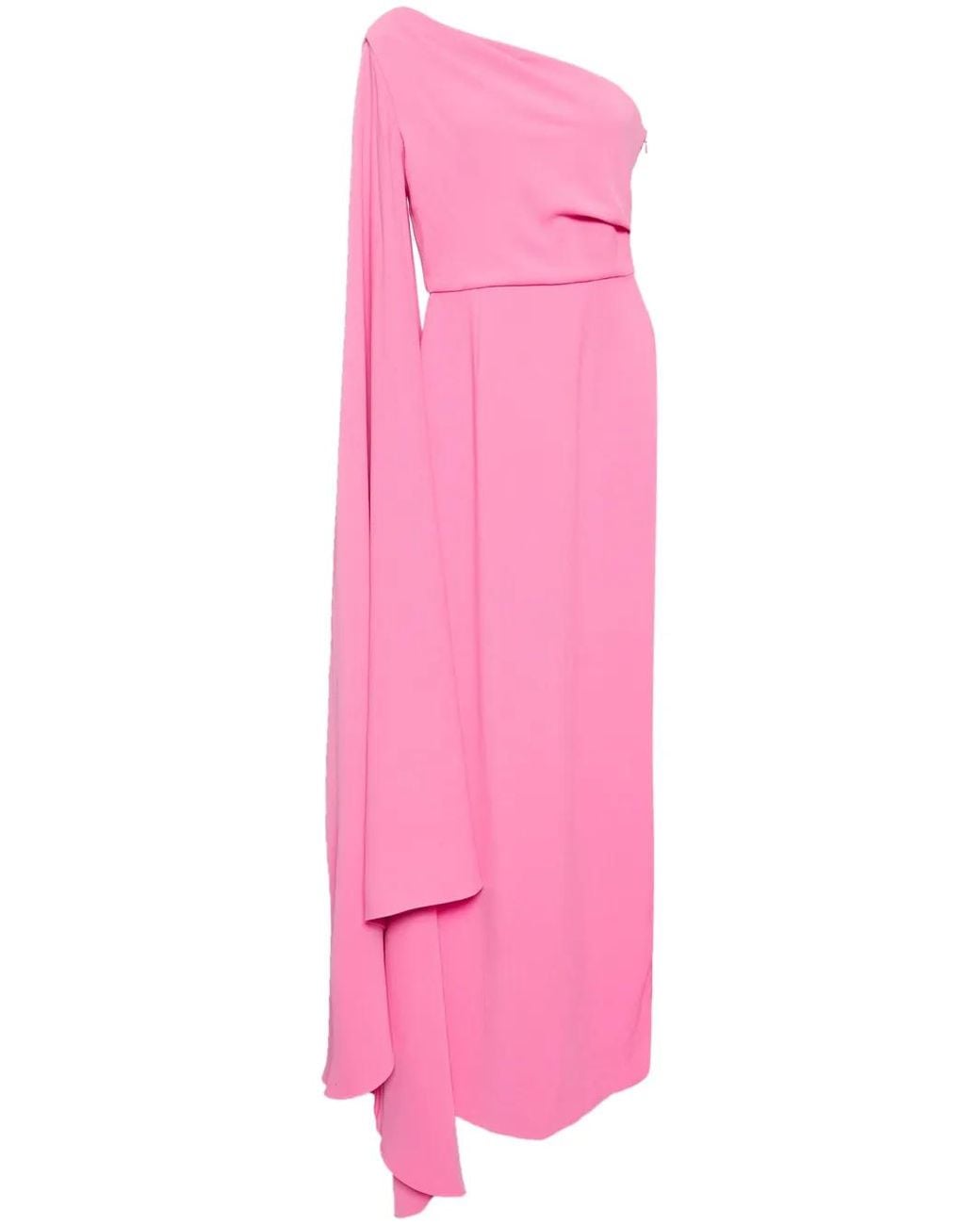 Solace London Pink Daria Maxi Dress