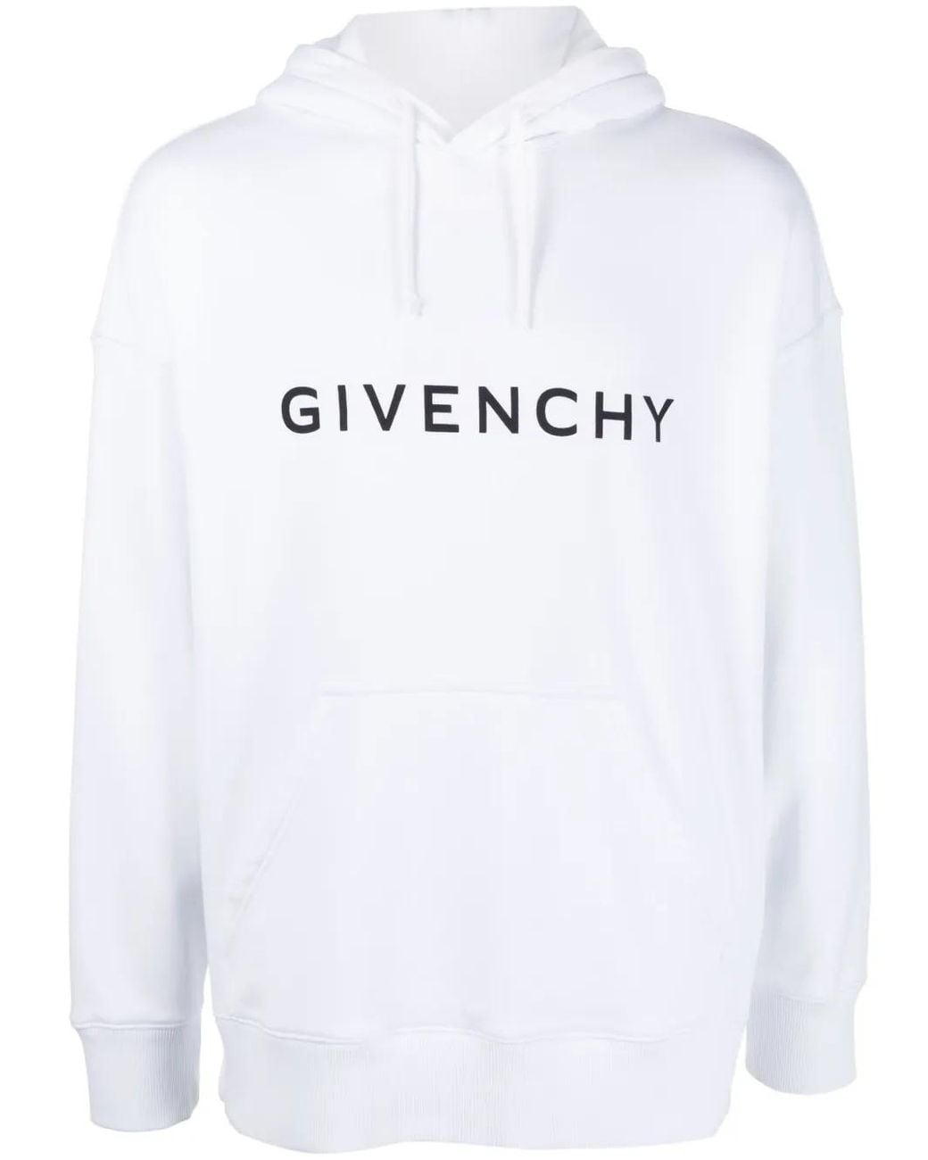 Givenchy White Logo Hoodie for men