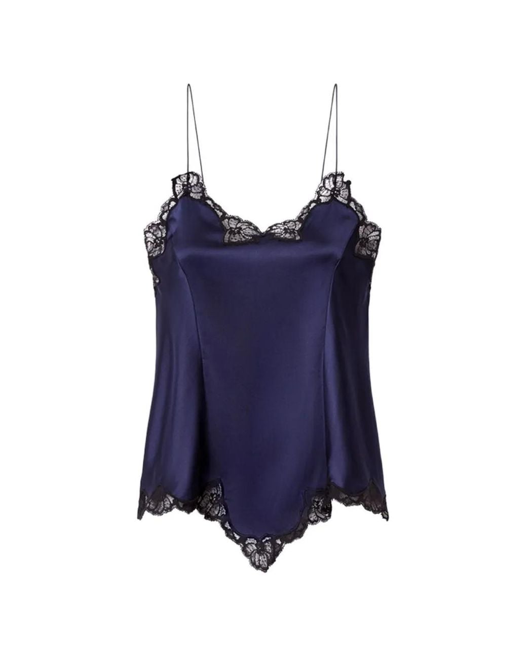 Isabel Marant Blue Amael Silk Top