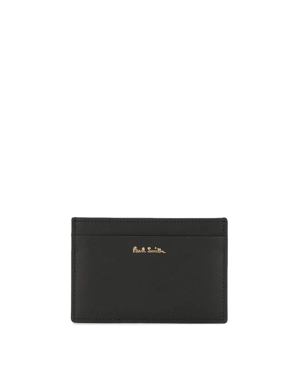 Paul Smith Black Signature Stripe Cardholder for men