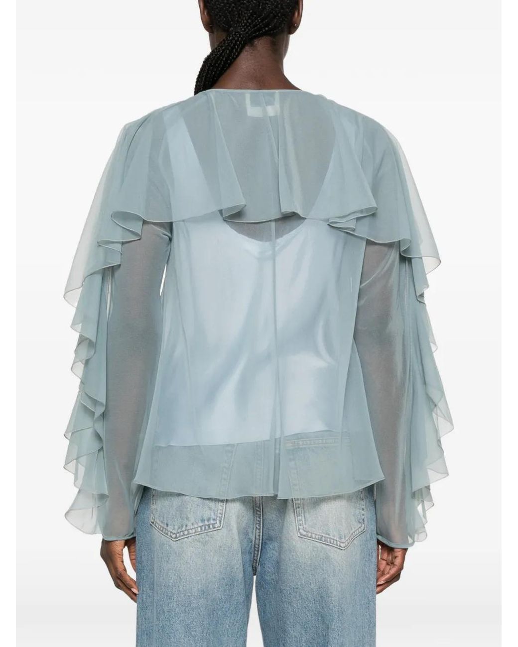 Forte_forte Blue Sheer Shirt