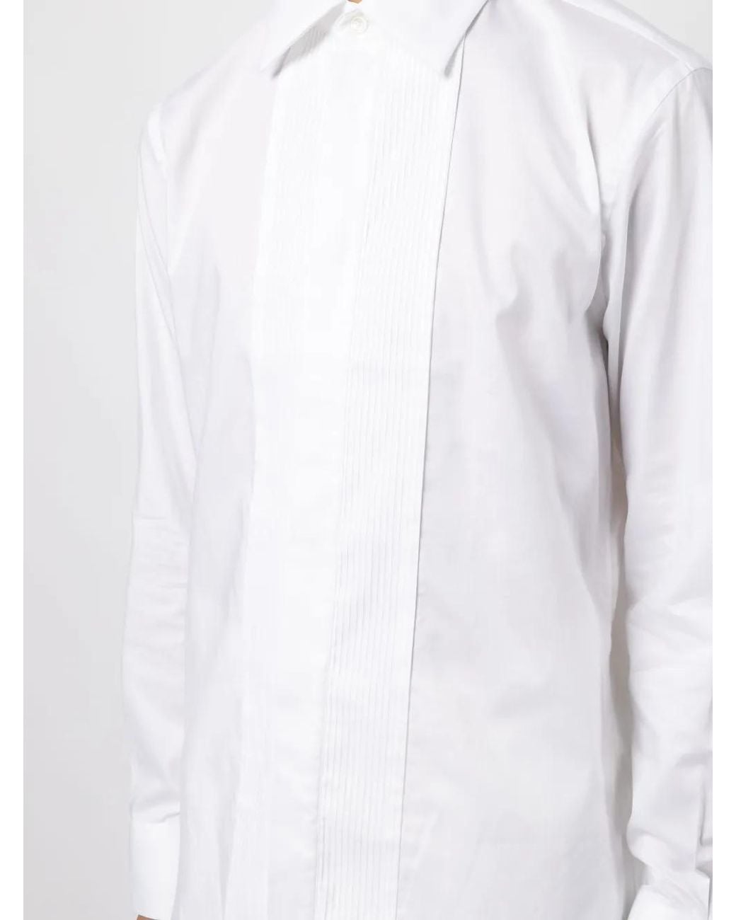 Paul Smith White Button-Down Cotton Shirt for men