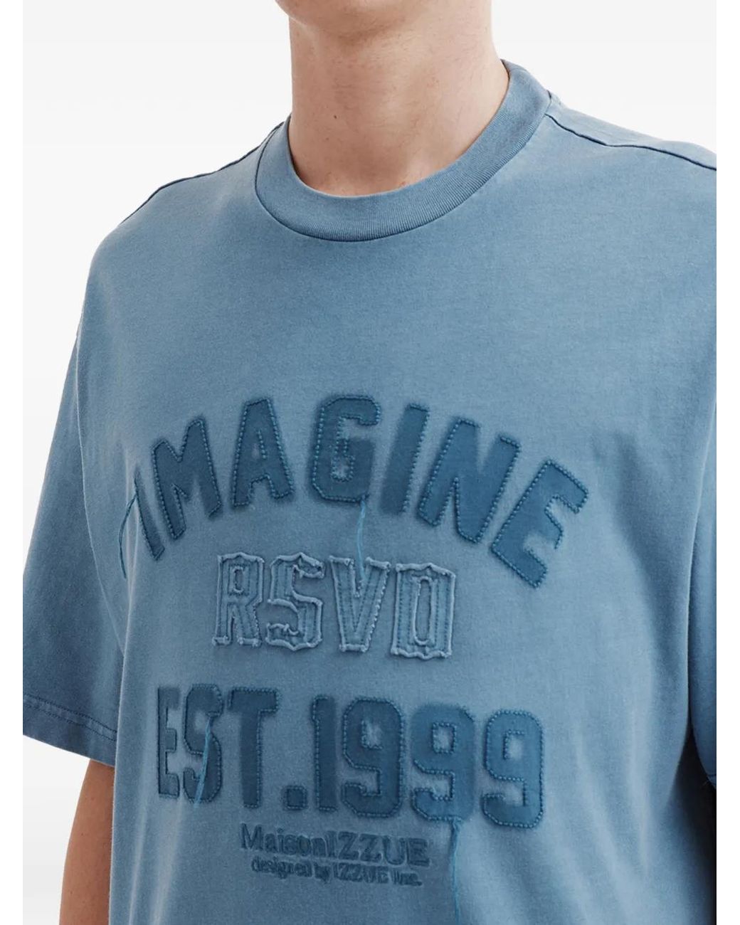 Izzue Blue T-Shirt Est 1999 for men
