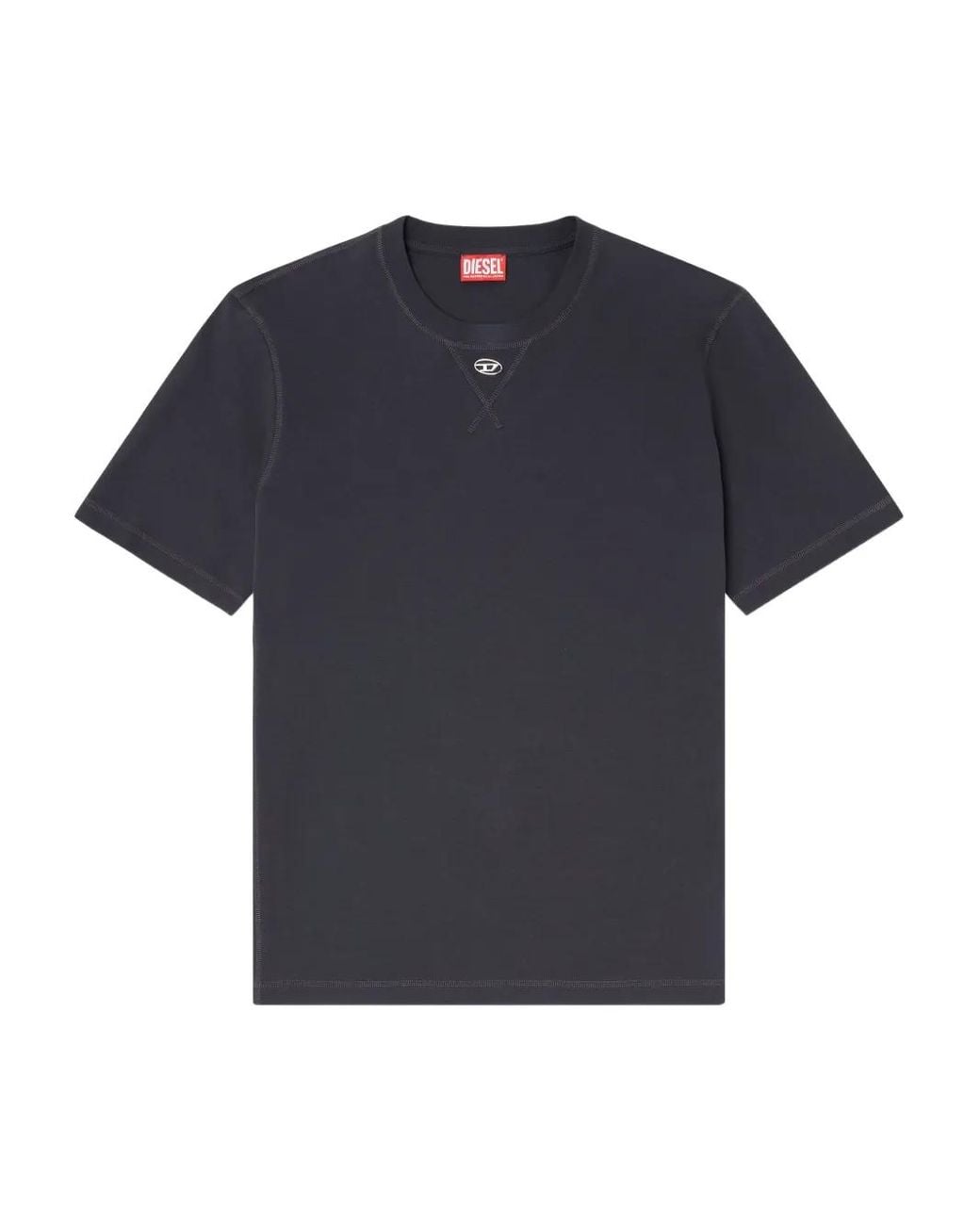 DIESEL Blue T-Madjust-Tr T-Shirt for men