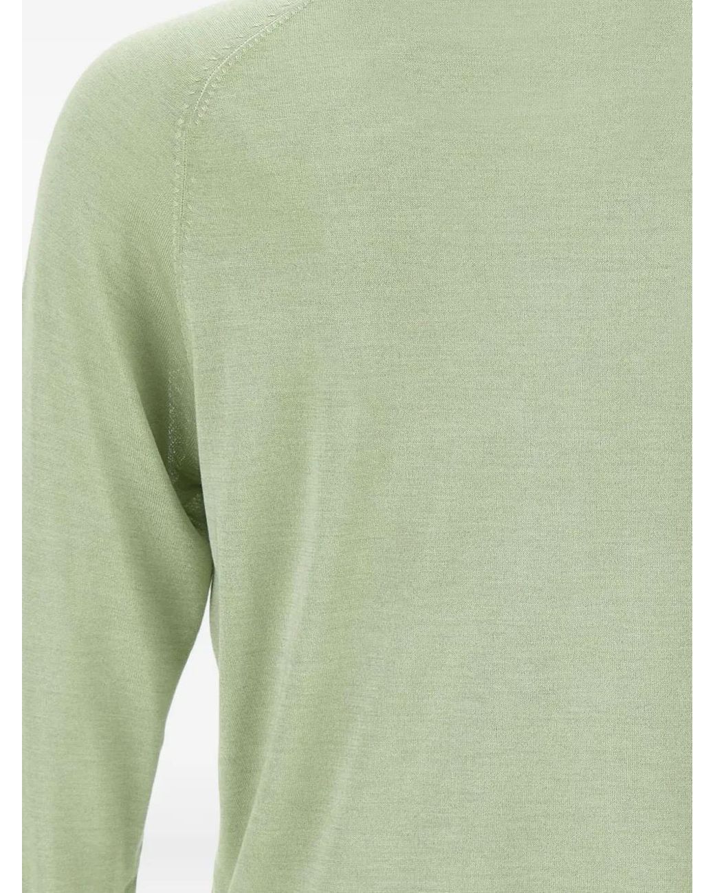 Kangra Green Crew-Neck Sweater for men