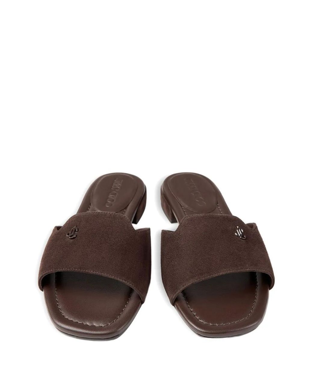 Jimmy Choo Brown Dina Flat