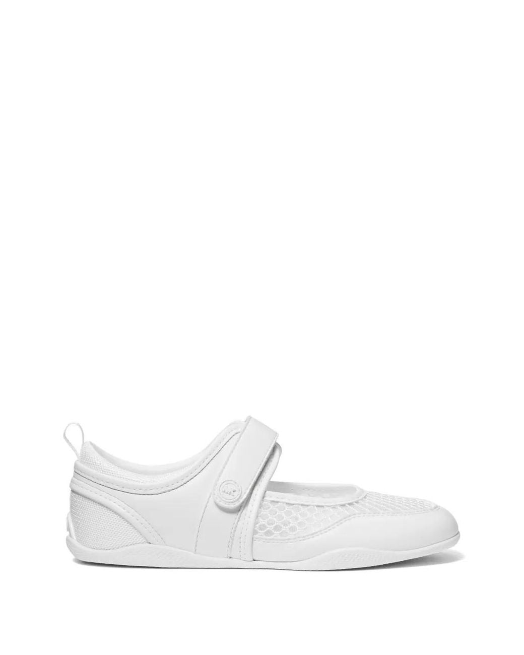 Michael Kors White Kyler Touch-Strap Sneakers