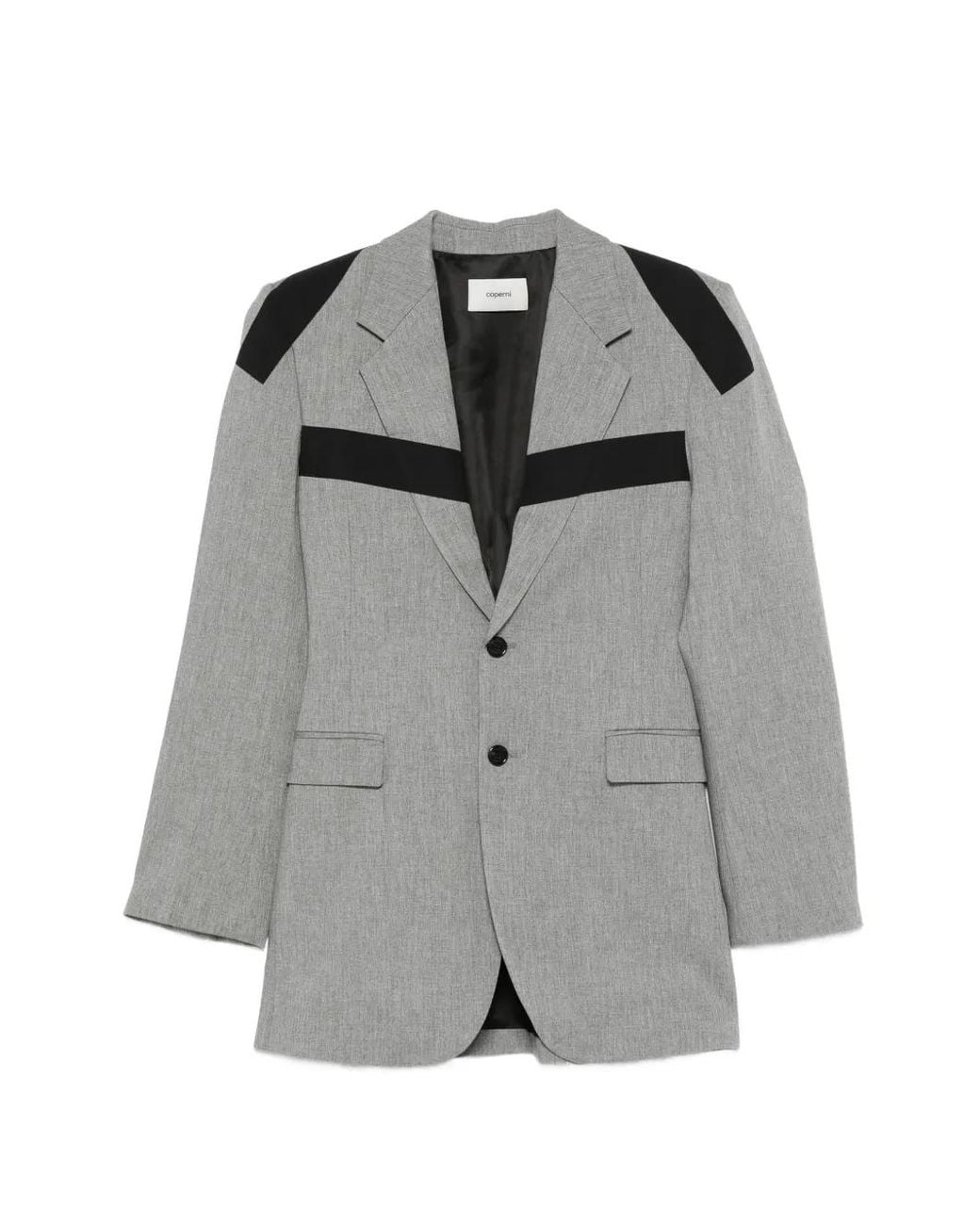 Coperni Gray Taped Tailored Jacket