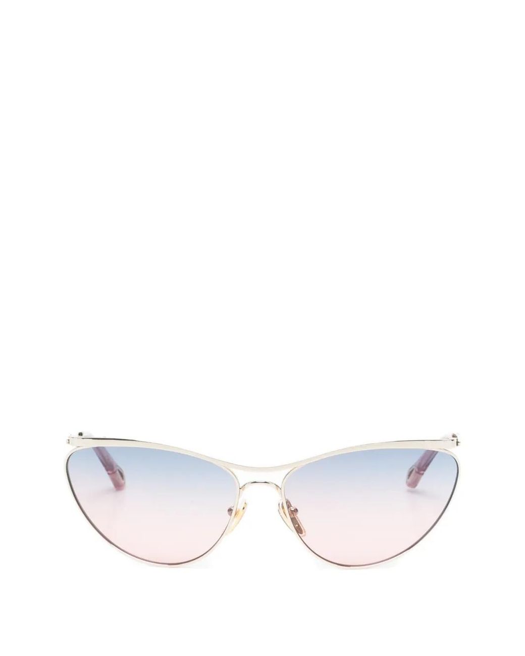 Chloé White Uma Sunglasses