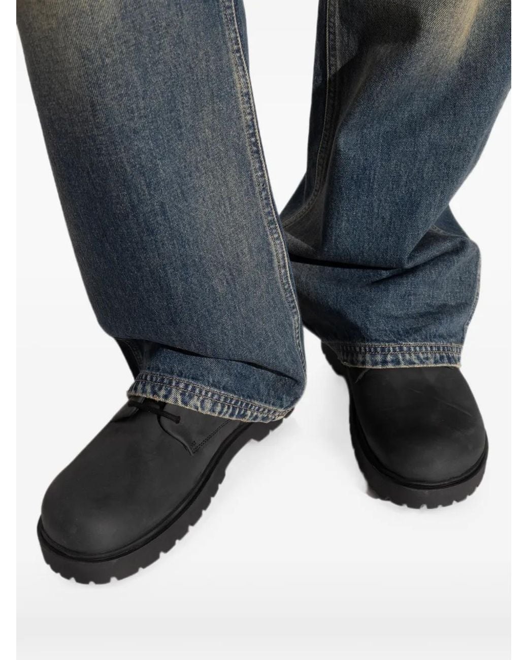 Birkenstock Black Highwood Lace Low Sneakers for men