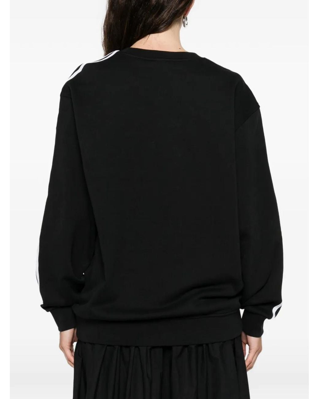 Adidas Black Originals Lace Branding Crew Sweatshirt