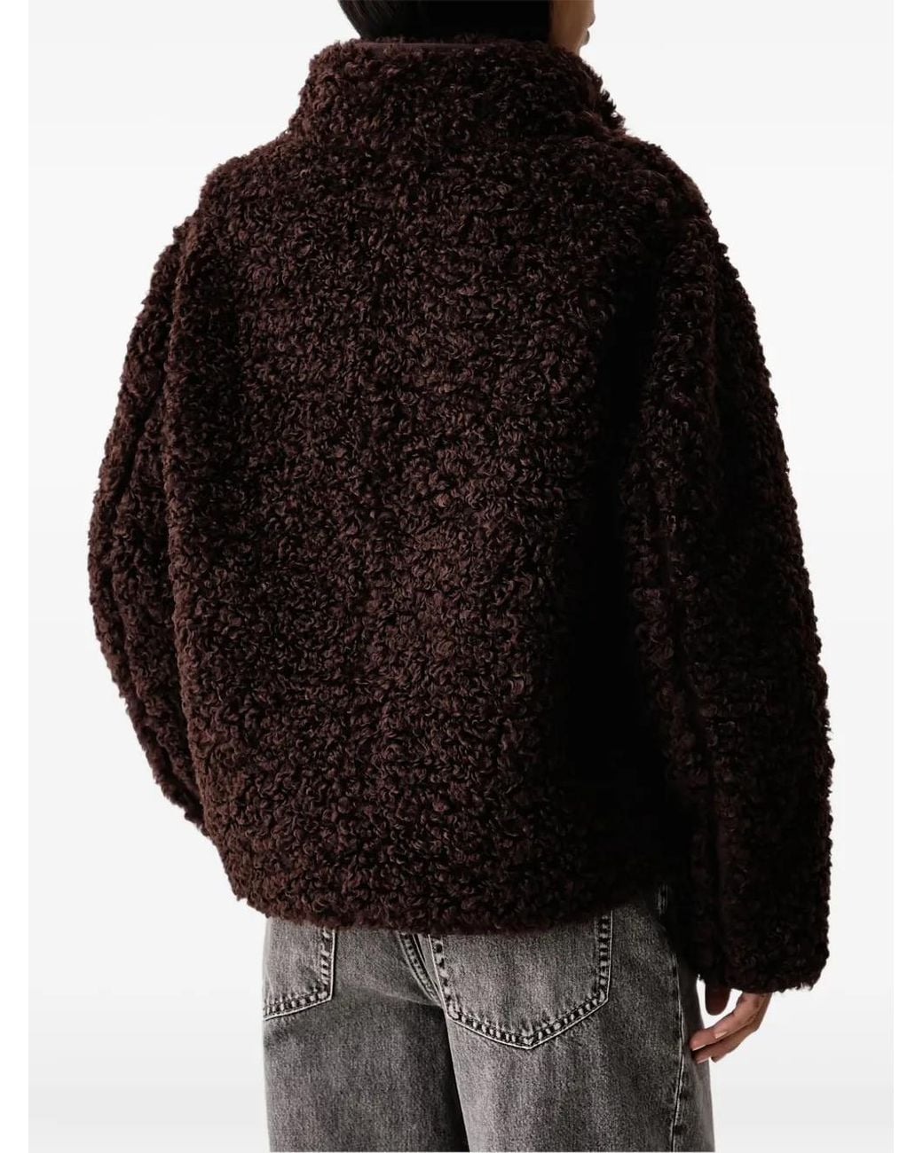 Marc O' Polo Black Bouclé-Texture Jacket