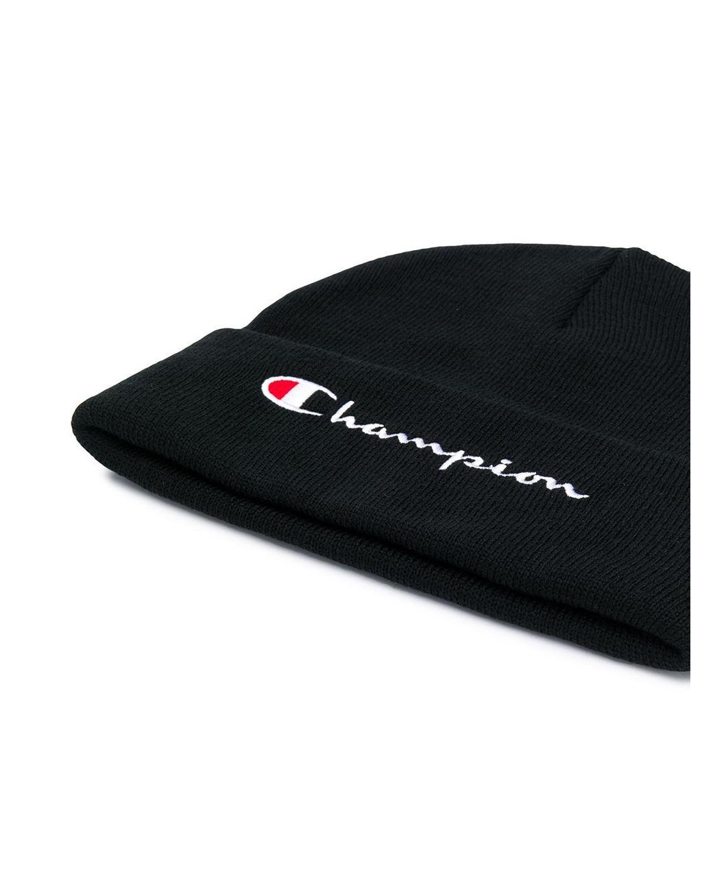 Champion black best sale beanie