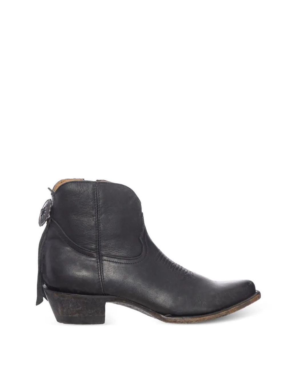 Mexicana Black Bottines Western Bonnie