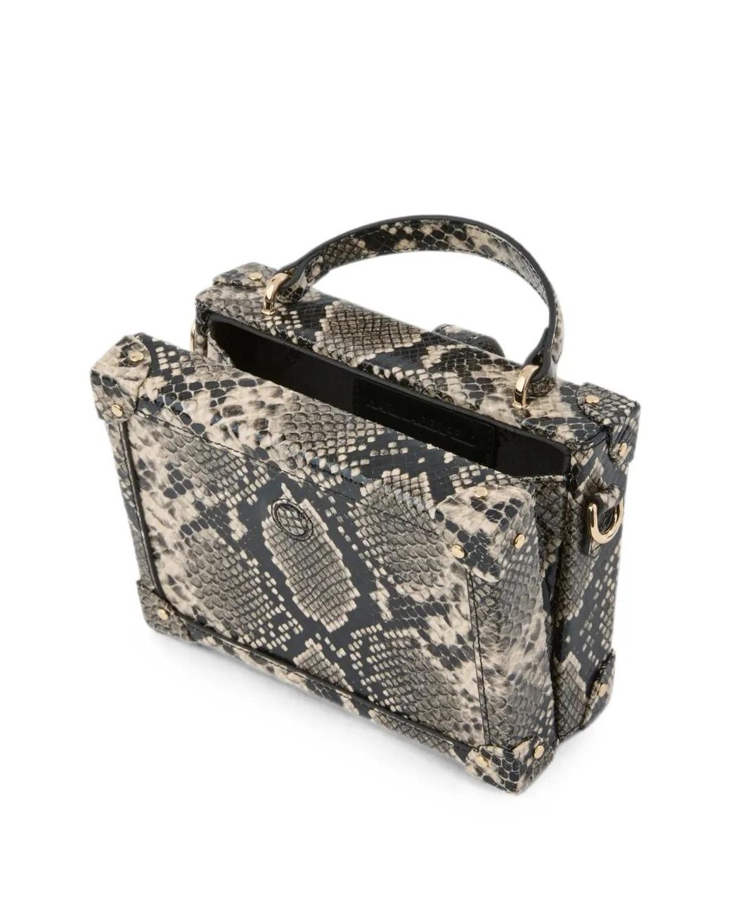 Karl Lagerfeld Metallic Small K/Autograph Drop Crossbody Bag
