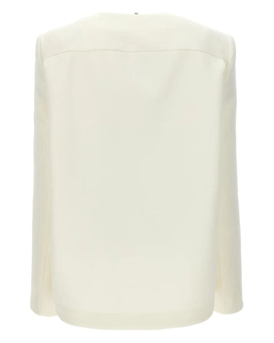 Sportmax White Aceri Jacket