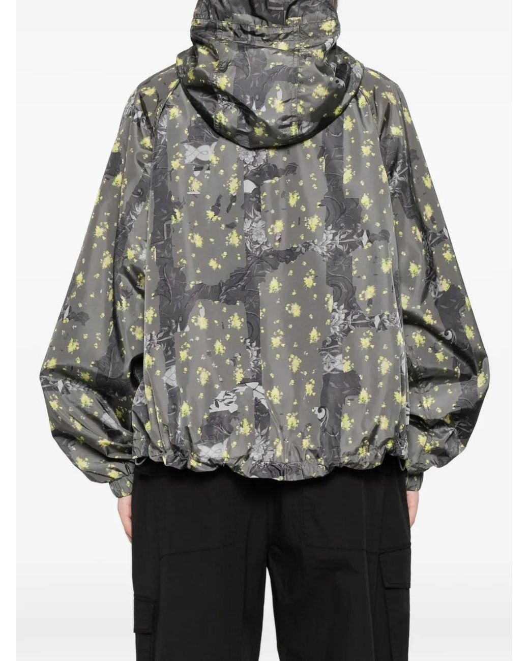 Ganni Gray Recycled Polyamide Jacket