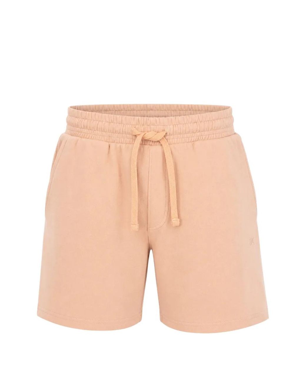Hurley White Low Tide Jersey Drawstring Shorts for men