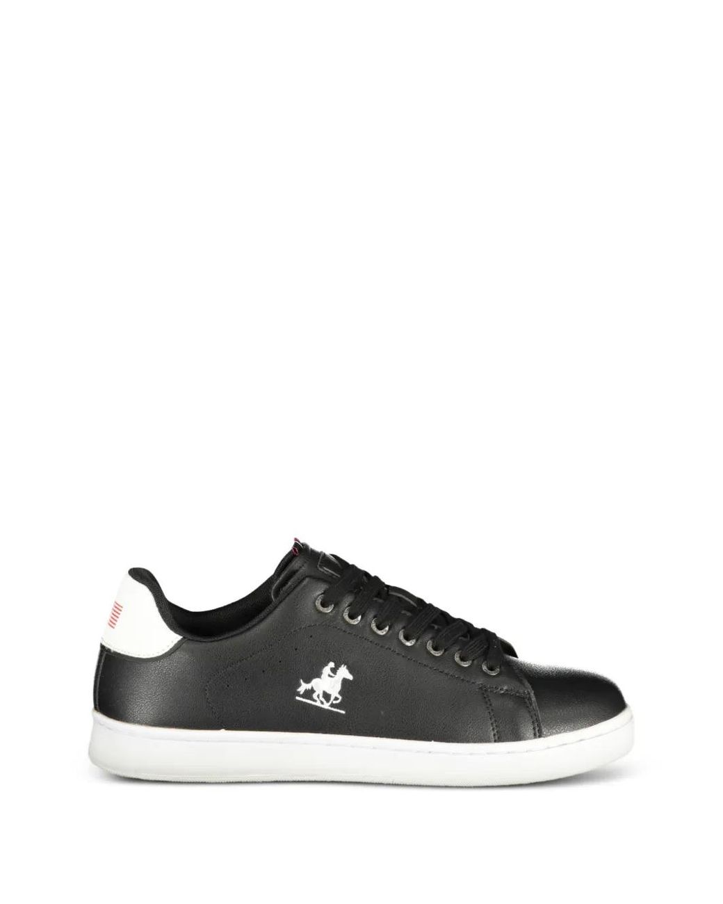 U.S. Grand Black Logo-Print Sneakers for men