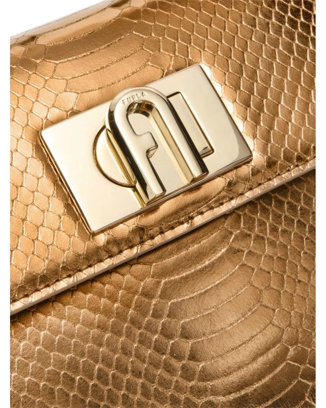 Furla Metallic 1927 Top-Handle Mini Bag