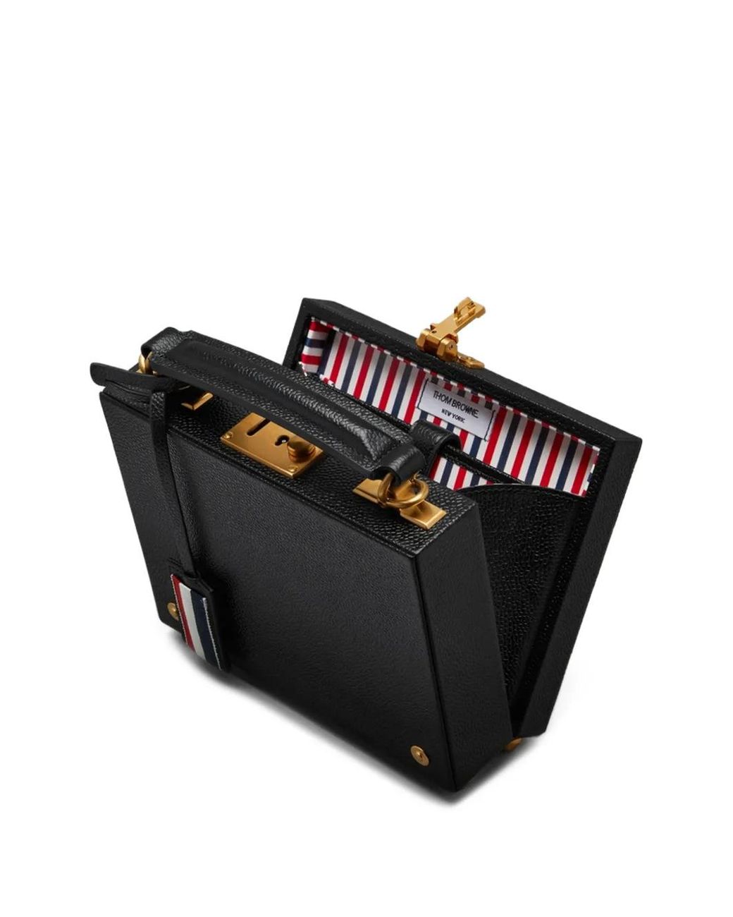 Borsa Hector Micro di Thom Browne in Black