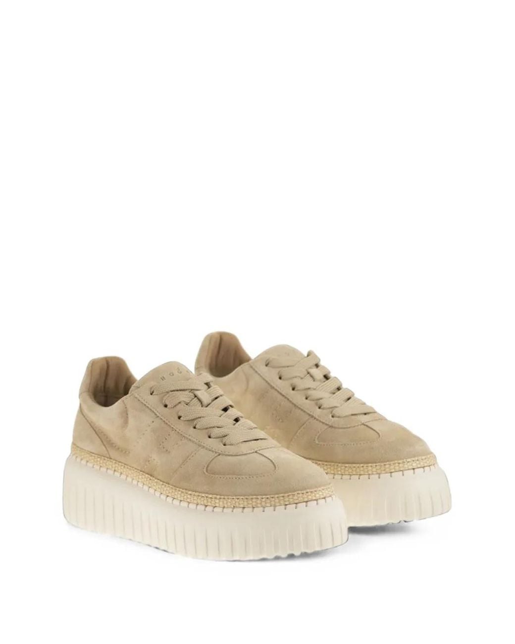 Hogan Natural H-Stripes Sneakers