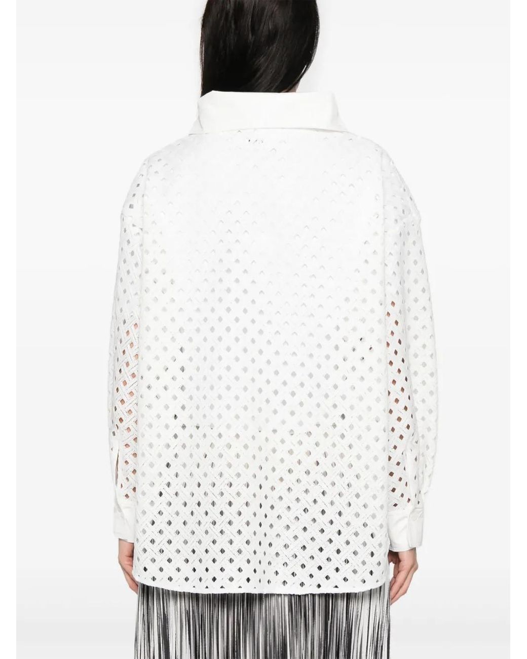 Camisa Calada Herno de color White