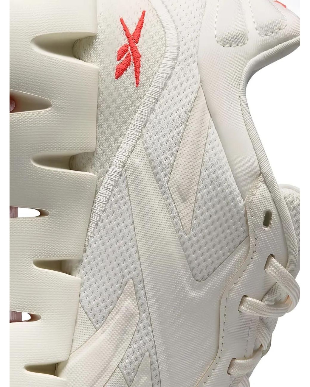 Reebok White Zig Dynamica 4 Sneakers