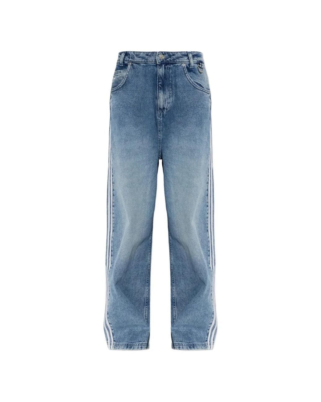 Adidas Blue Adilenium Season 6 Baggy Denim Pants
