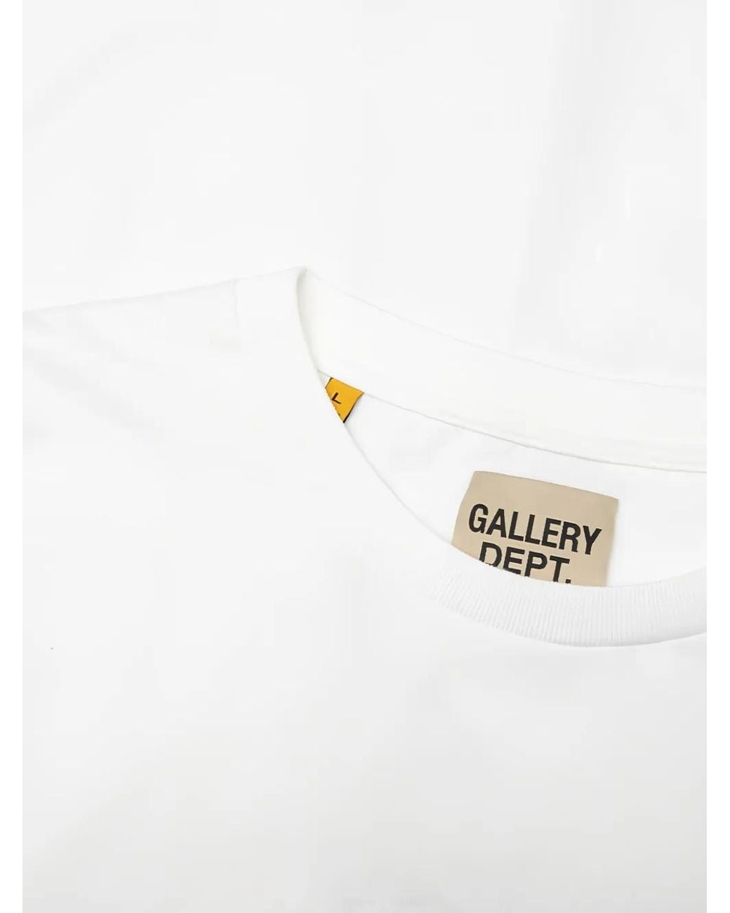 GALLERY DEPT. White French Logo Lux L/Tee