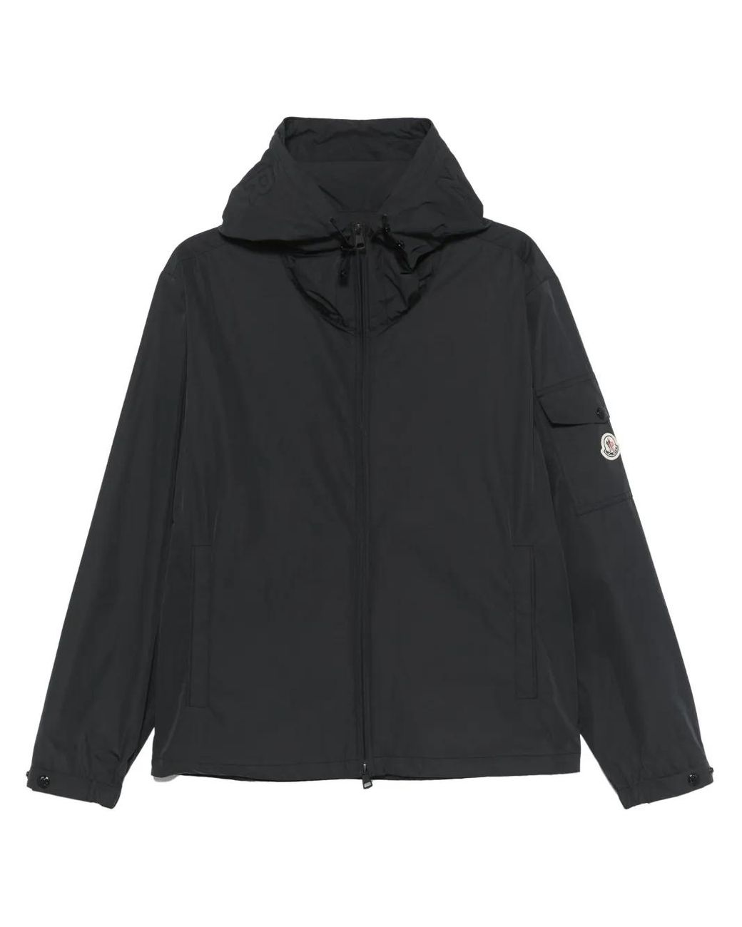 Moncler Black Coats for men